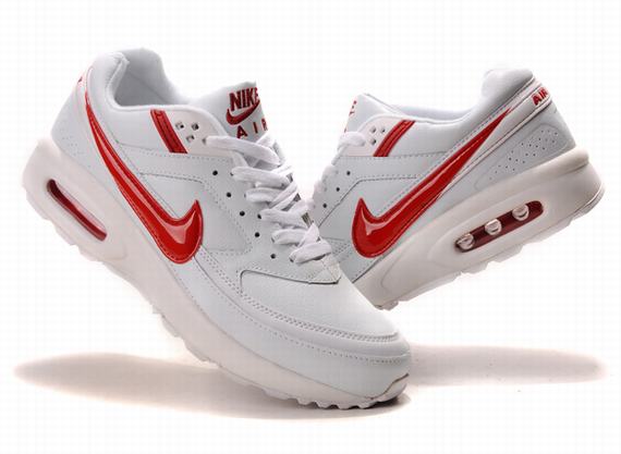 New Men'S Nike Air Max White/Red